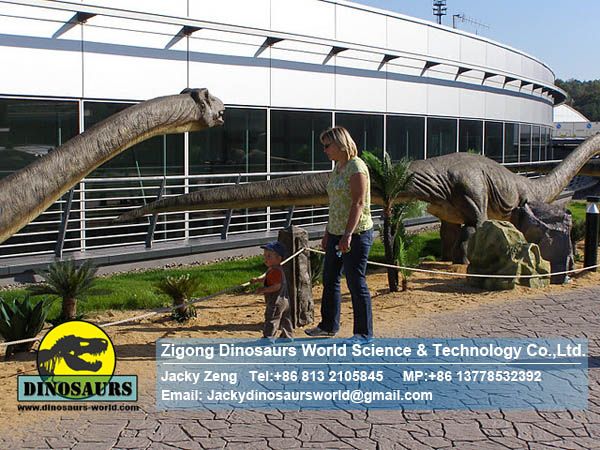 Mechanical dinosaur model  for dino park Mamenchisaurus DWD197
